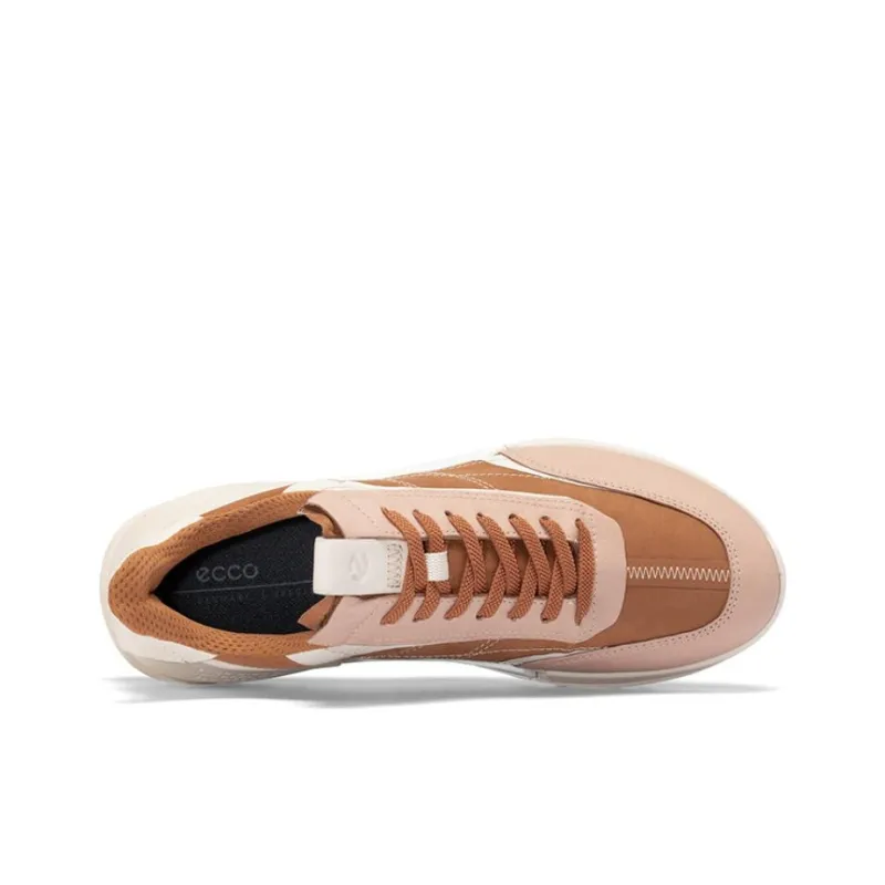 Ecco Striding 2.0 Series Low-Top Casual Shoes Women's Canary Pink-3