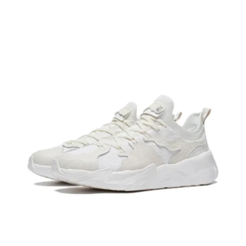 CHENGLONG x LiNing Gongfu Collection Anti-Slip Wear-Resistant Low-Top Sports Casual Shoes Men's Ecru-2
