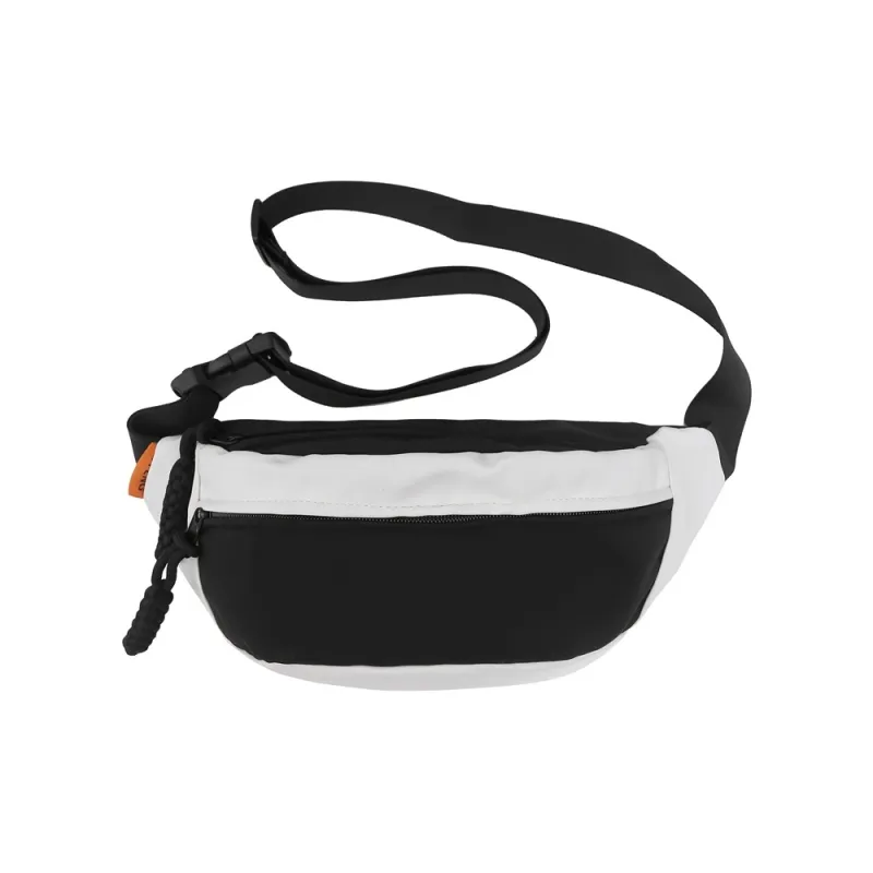 Bywhich Nylon Sling Bag Unisex Dark Red/Black/Gray/Pink-3