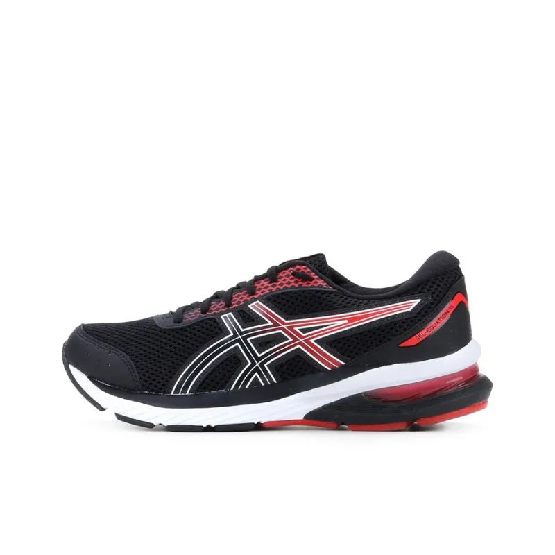 Asics Gel-Equation 11 Low-Top Running Shoes Men's Black Red-0