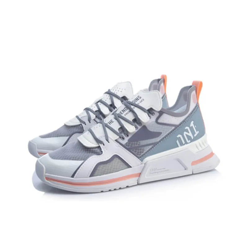 LiNing 001 T1000 Low Top Running Shoes Women's Celestial Blue-2