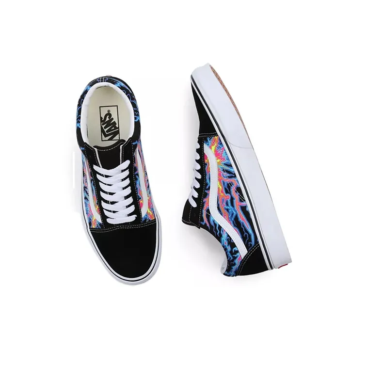 Old Skool Vans 'Electric Flame-3