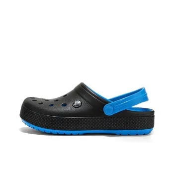 Crocs Wear Resistant Lightweight Cozy Sports Unisex Black Blue Sandals 'Black Blue'