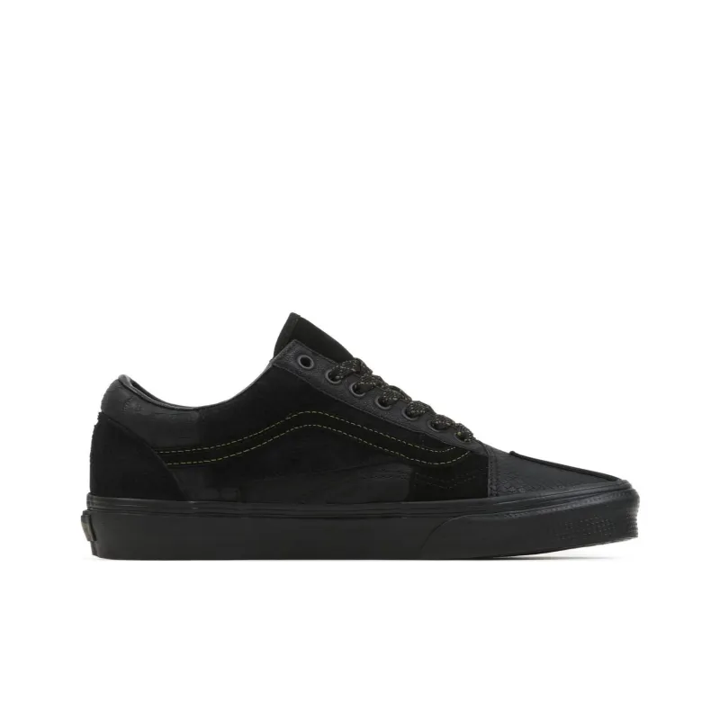 Old Skool Vans 'Mono Patchwork Blackout'-1