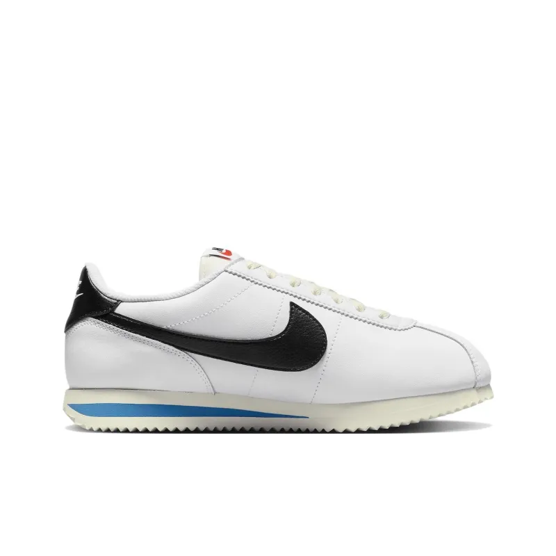 Nike Cortez White Black Light Photo Blue Women's-1