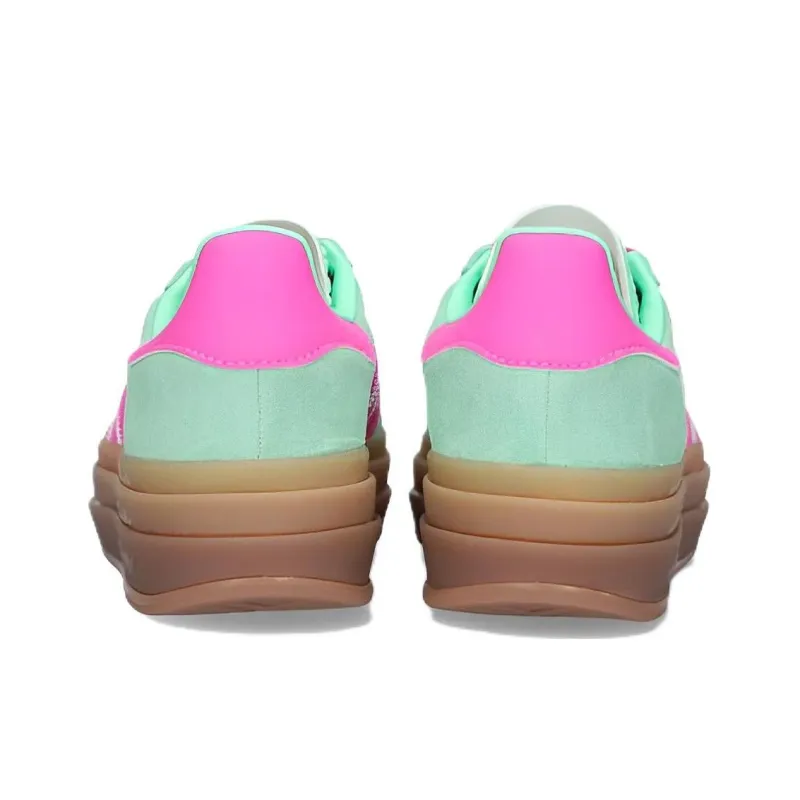 Adidas Gazelle Bold 'Pulse Mint Screaming Pink' Women's-4