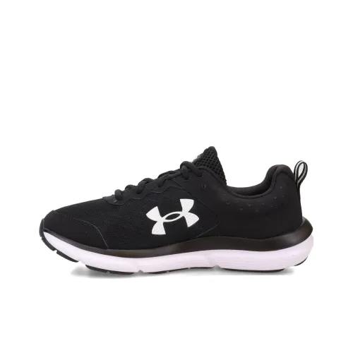 Under Armour Charged Assert 10 Running Shoes Women's Low-Top Black/White