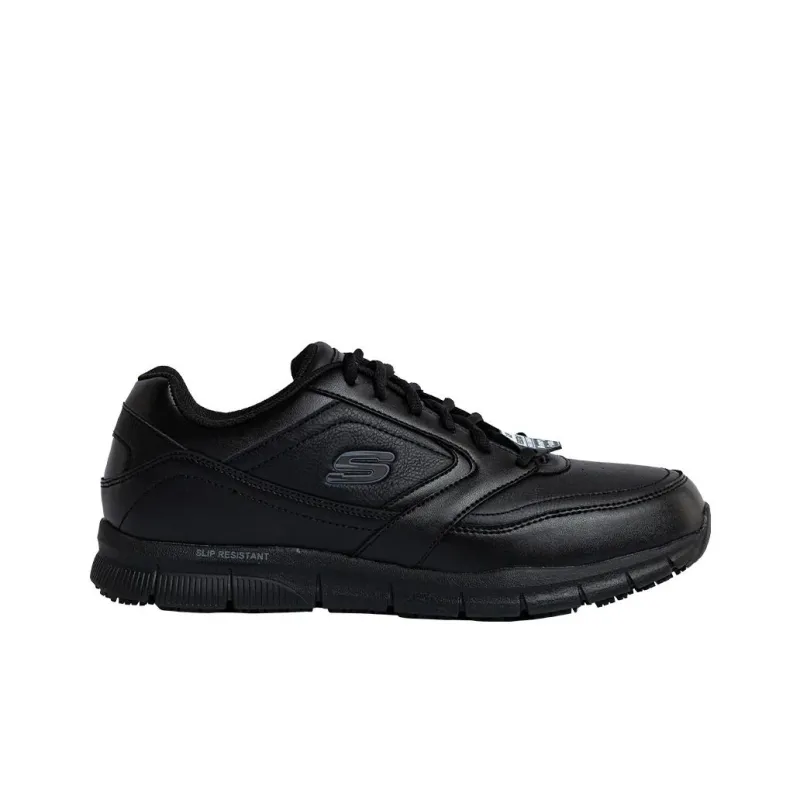 Skechers Relaxed Fit Nampa Cushioning Anti-Slip And Wear-Resistant Low-Top Casual Shoes Men's Black-1