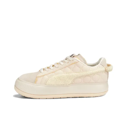 Puma Fleece-texture Panelled Sneakers