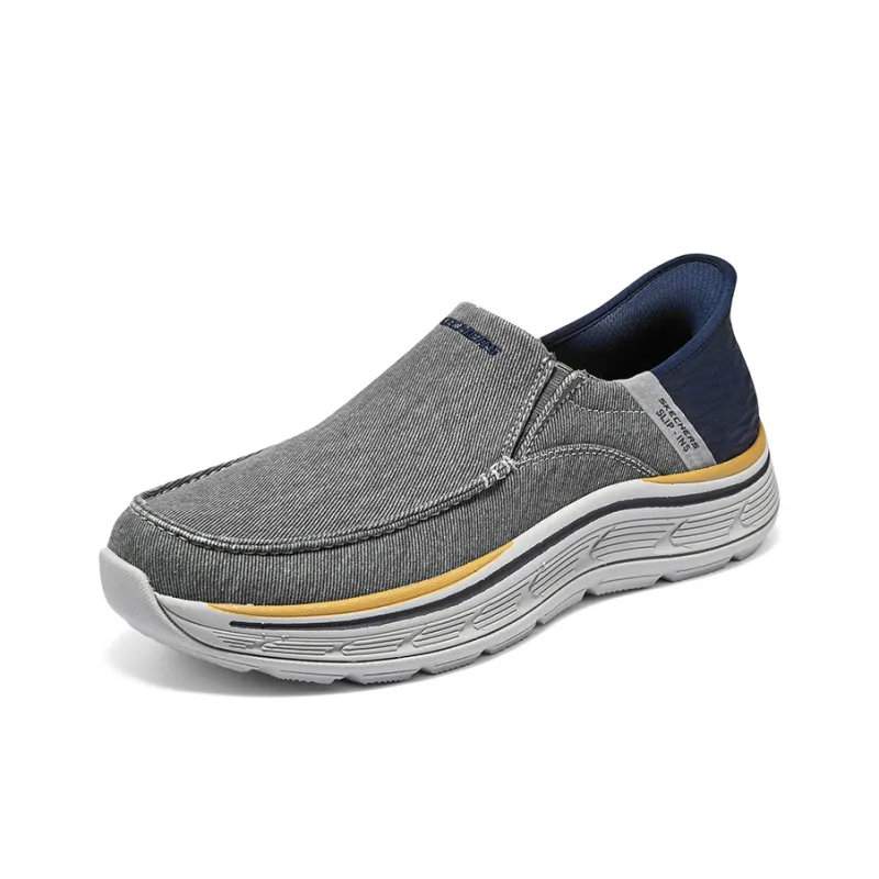 Skechers Remaxed Fenick Slip Ins 'Grey Blue'-2