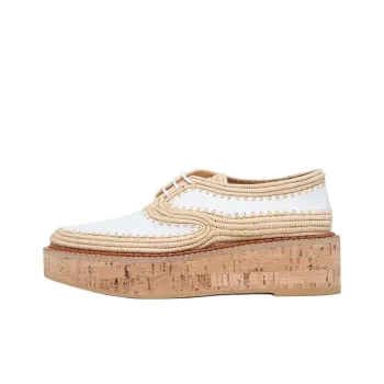 CLERGERIE x GABRIELA HEARST Casual Single Shoes 4.5cm Women's Ecru