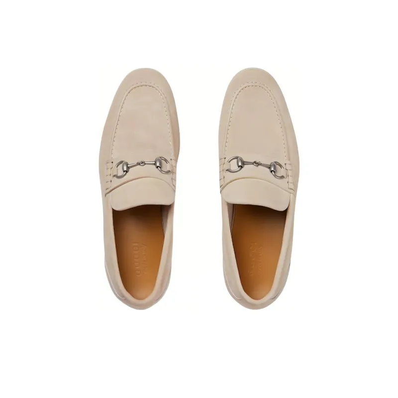 GUCCI Konrad Suede Loafers-2