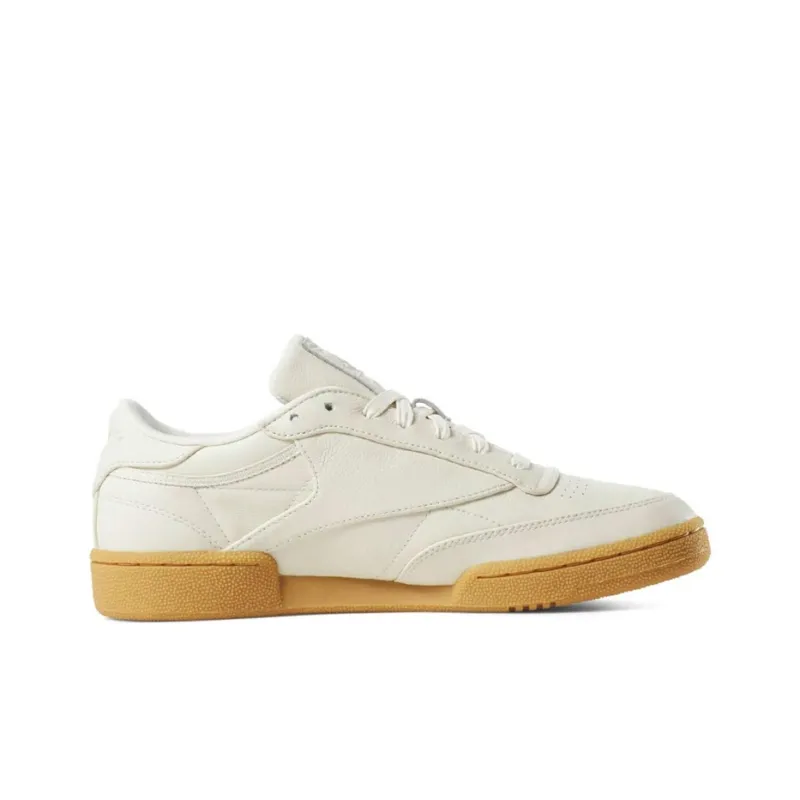 Reebok CLub C 85 Low Tops Casual Skateboarding Shoes Unisex Beige-1
