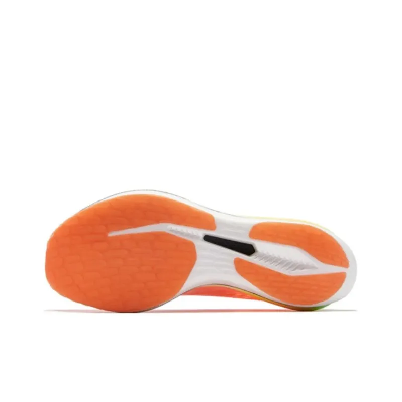 QIAODAN Feiying PB2.0 Cushioning Anti Slip And Wear Resistant Low Top Running Shoes Men's Electric Orange-5