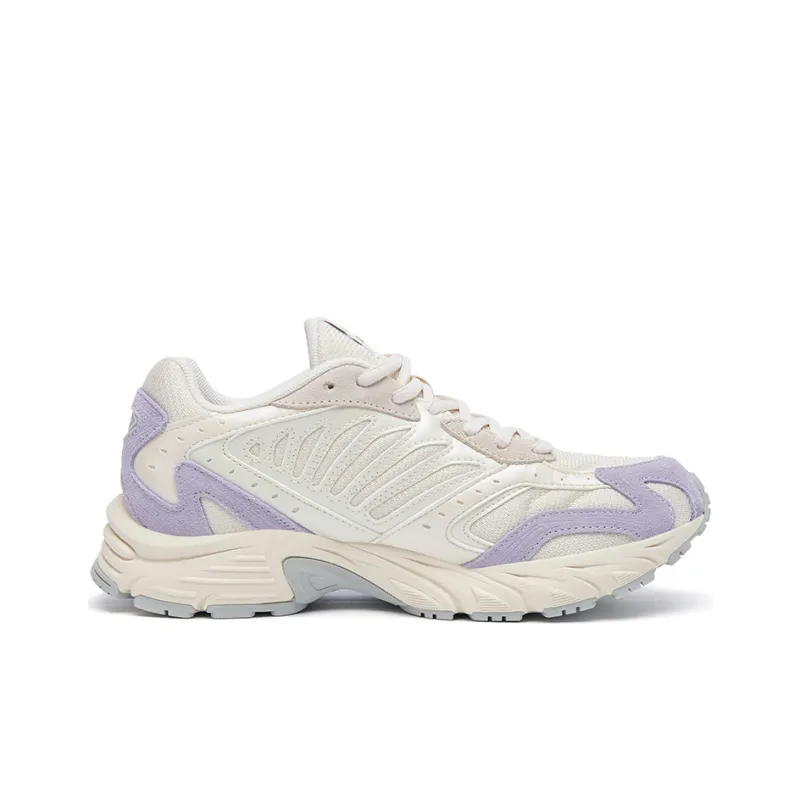 Mizuno FIYI 2K Wear Resistant Breathable Cushioning Low Top Casual Running Shoes Women's White Purple-1