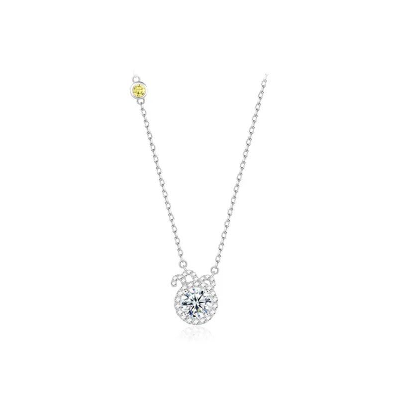 FANCI S925 Silver Necklaces Women's-4