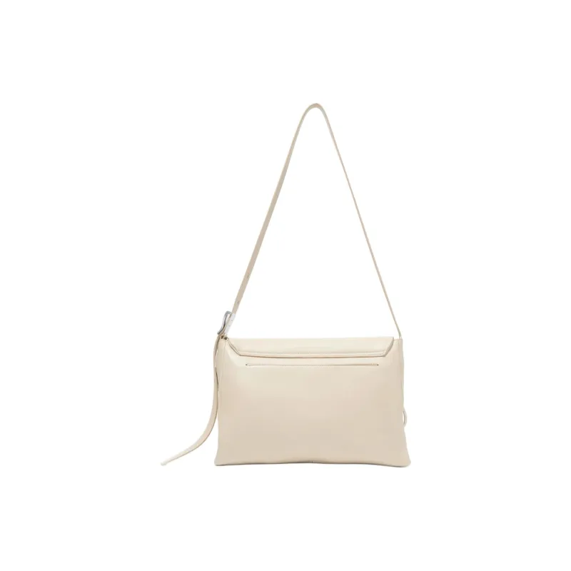 PROENZA SCHOULER Nappa Leather Bonded Sheepskin Messenger Bag Crossbody Bag Shoulder Bag Women's Taupe-2