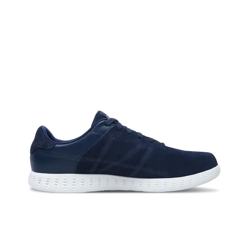Skechers ON THE GO Glide Cushioning Anti-Slip And Wear-Resistant Low-Top Sports Casual Shoes Men's Navy-1