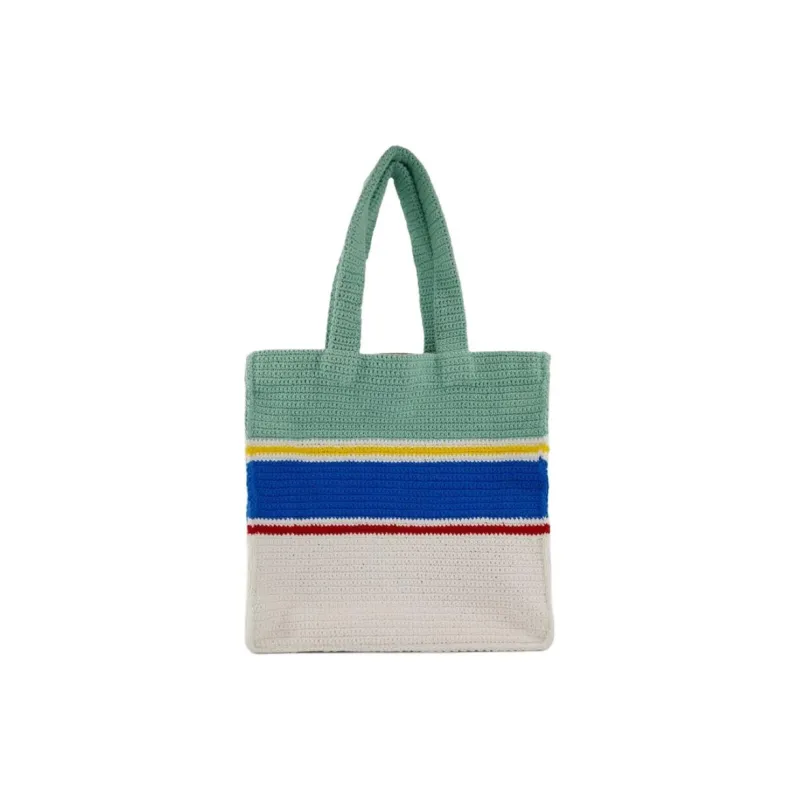 CASABLANCA Crochet knit Tote Bag-2