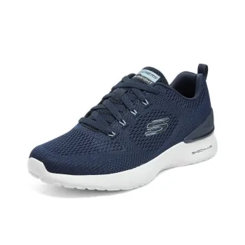 Skechers Skech Air Dynamight Cushioning Wear Resistant Low Top Casual Shoes Men's Blue