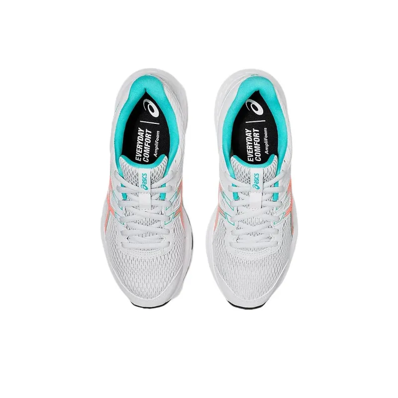 Asics Gel-Contend 6 Cushioning Anti-Slip And Wear-Resistant Low-Top Running Shoes Women's Gray Orange-2