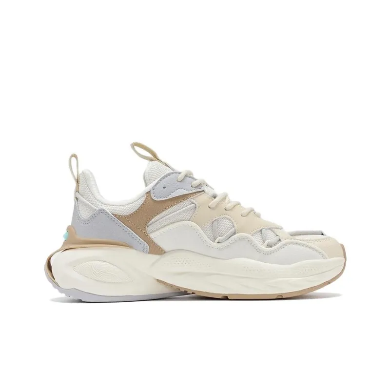 PEAK State Pole Cushioning, Slip Resistant, And Abrasion Resistant Low Top Sports Casual Shoes Women's Bean Khaki-1