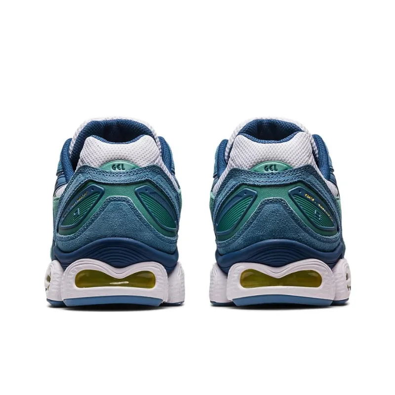 Asics Gel Nimbus 9 Grey Floss Blue Green-5
