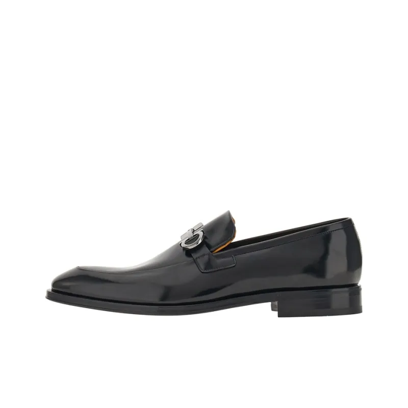 FERRAGAMO GANCINI Men's Casual Shoes Men's Black-0
