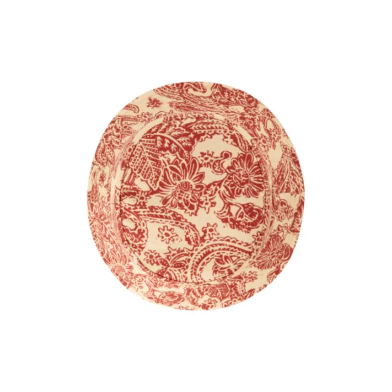 Loro Piana Linen Bucket Hats Kids' Red-1