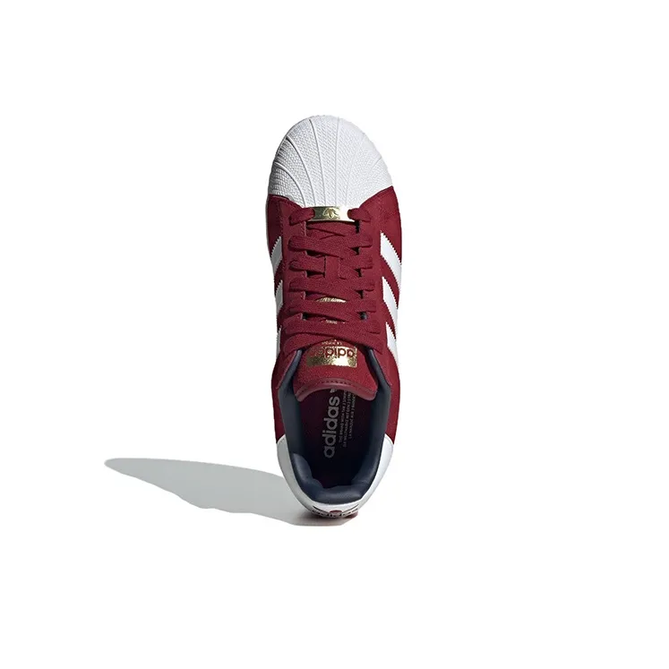 Adidas Superstar Xlg Collegiate Burgundy White-3