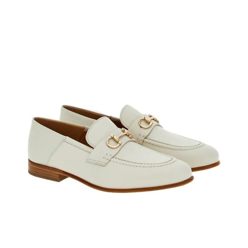 FERRAGAMO Gancini-ornament Leather Mocassins-2