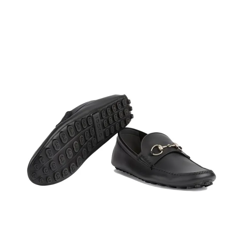 GUCCI Driver 'Horsebit Black'-4