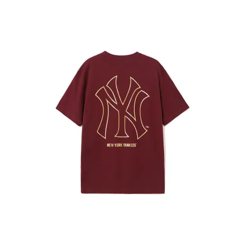 New Era T-Shirts Unisex Maroon