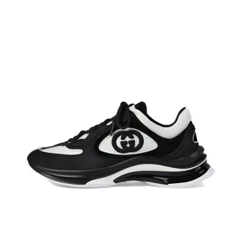 GUCCI Women's Run Sneaker 'Black Suede' Women's