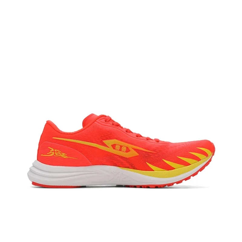 TANSHEZHE Dark Horse 2.0 Rebound Lightweight Breathable Low Top Running Shoes Unisex Red-1
