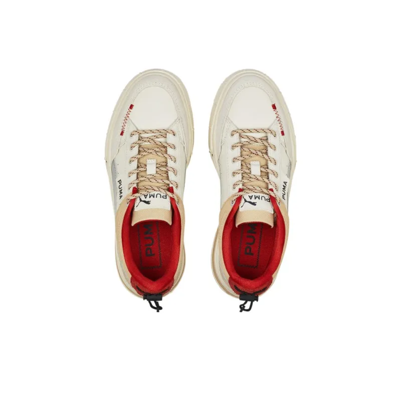 PUMA Mayze Stack Retro Grade Vaporous Grey Red Women's-3