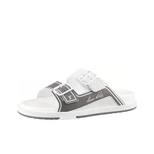 LOUIS VUITTON Trainer Stylish Sandals Men's White