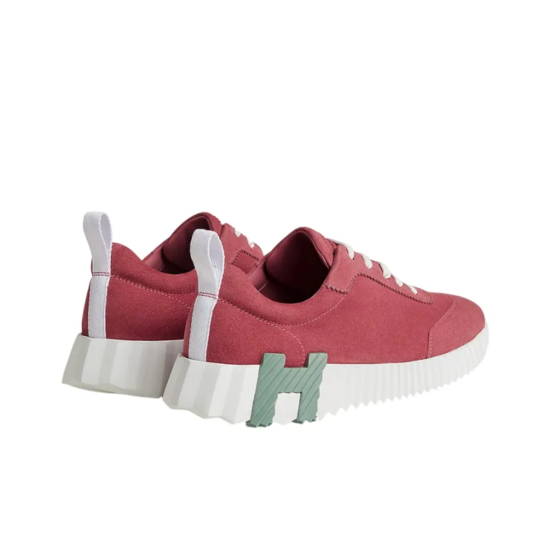 HERMES Bouncing Slip Resistant Low Top Casual Shoes Women's Red-3