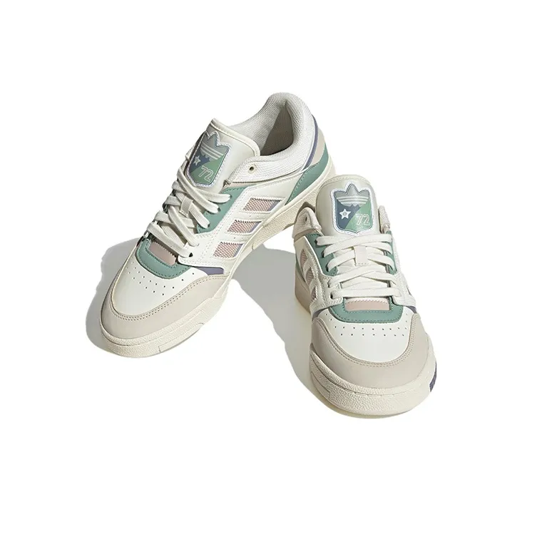 Adidas Originals Drop Step Low 'White Green Purple' Women's-2