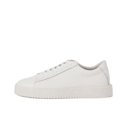 VAGABOND SHOEMAKERS Slip-Resistant Low-Top Skateboard Shoes Men's White