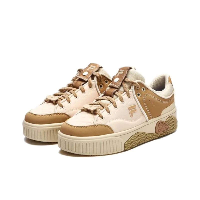 FILA FUSION Stack Skate Shoes 'Beige Brown' Women's-1
