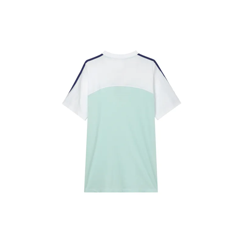 Adidas Originals T Shirt Men's Mint Green/White/Purple-1