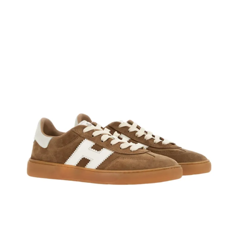 HOGAN H647 Logo Patch Low Top Sneakers-1