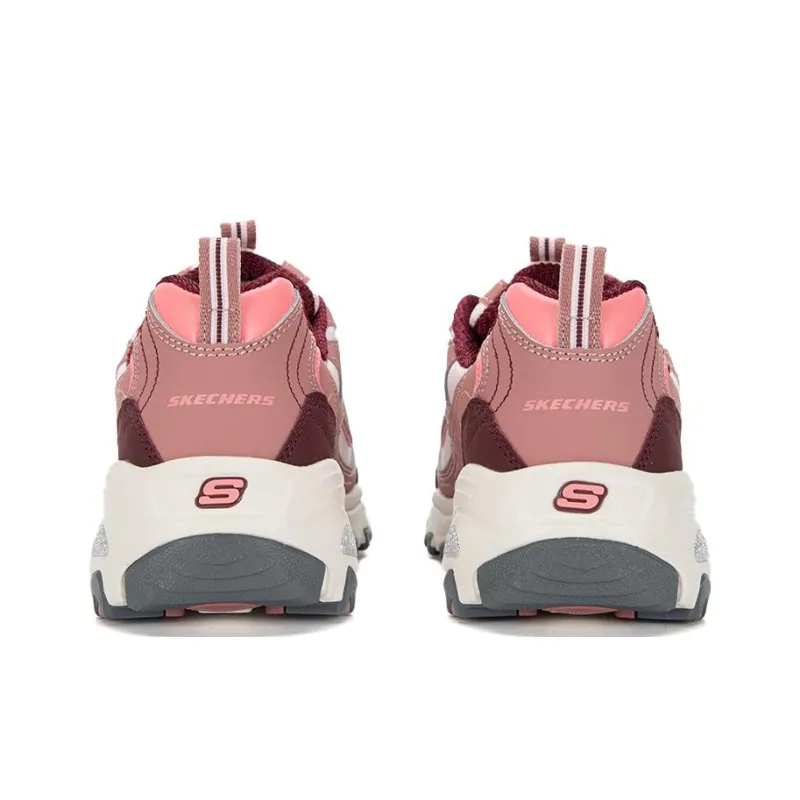 Skechers D Lites Shoes 'Pink Red' Women's-3