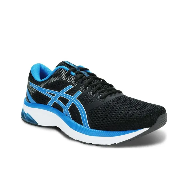 Asics Gel-Sparta Durable Breathable Low-Top Running Shoes Men's Black Blue-2