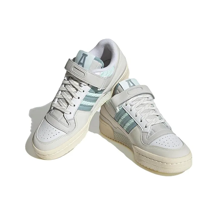 Adidas Forum 84 Low Knitted Sweater Magic Grey Mint Women's-2