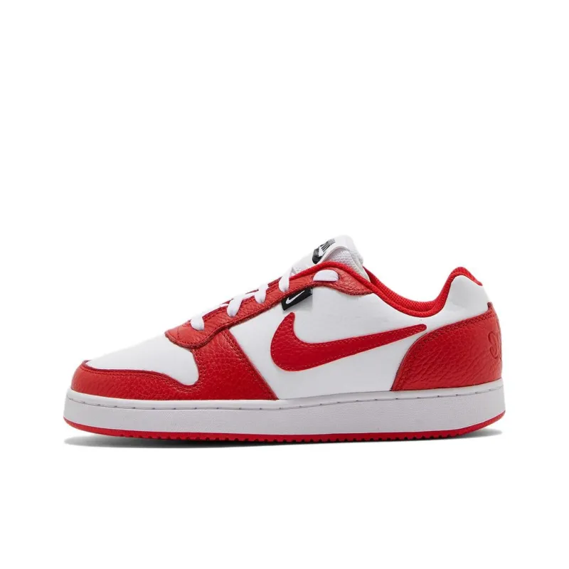 Nike Ebernon Low Prm White University Red Black-0