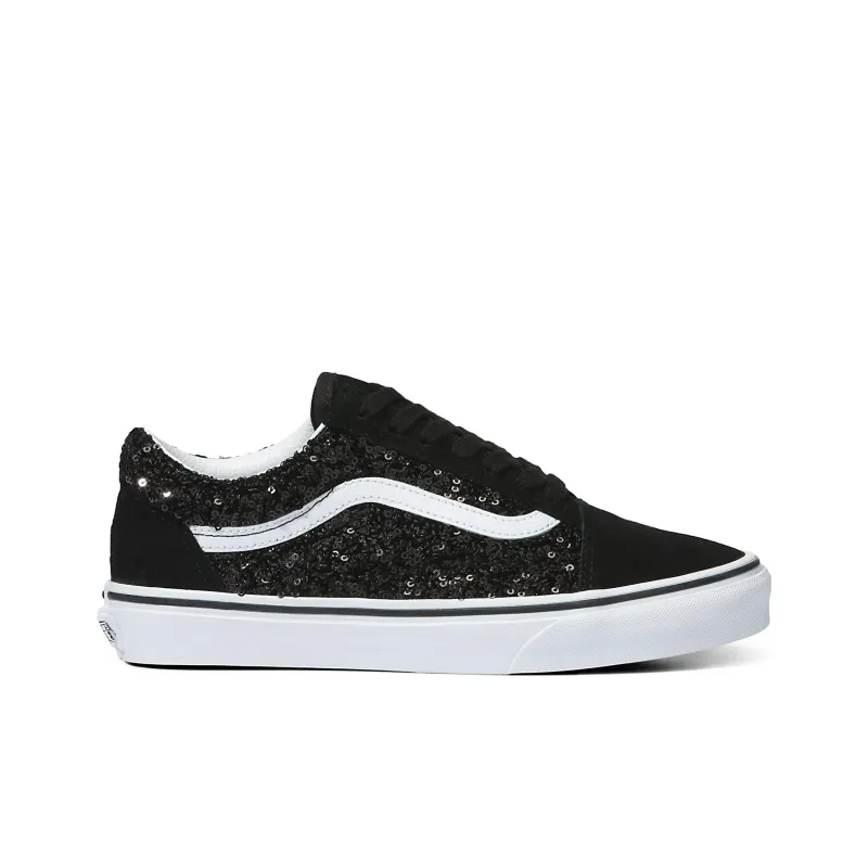 Vans Old Skool Boucle Sequins 'Black White'-1