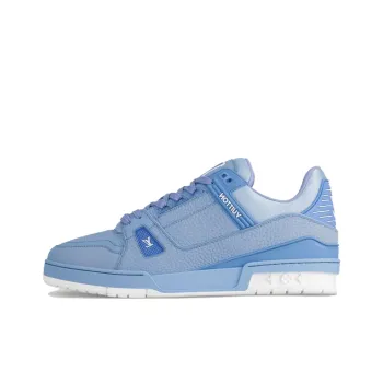 LOUIS VUITTON LV Trainer Light Blue White