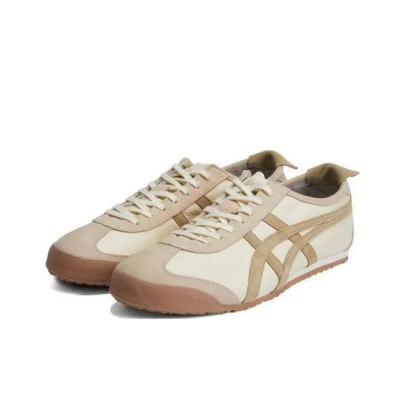 Onitsuka Tiger Mexico 66 Cream Beige Brown-2